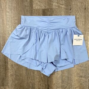 Arizona Jean Company Blue Skorts with Flowy Design
